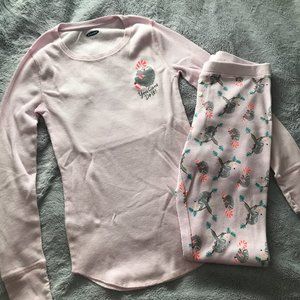 Old Navy Christmas Pajamas Set. Size - Small